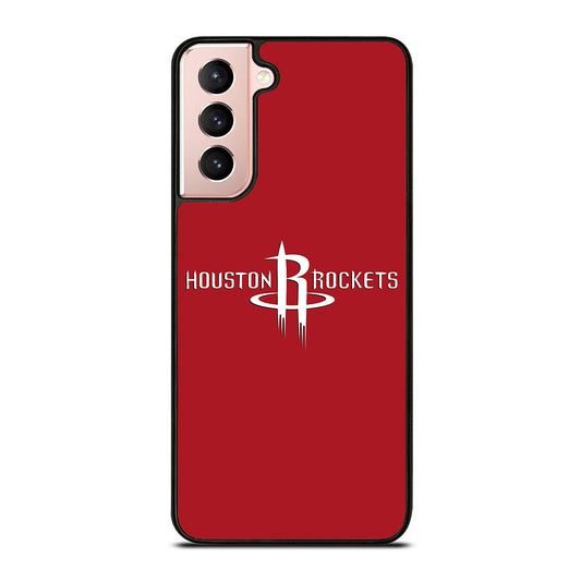 HOUSTON ROCKETS WHITE SIGN Samsung Galaxy S21 5G Case