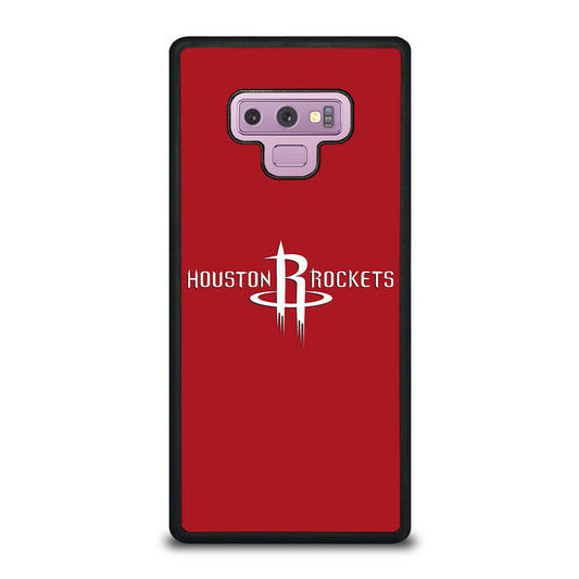 HOUSTON ROCKETS WHITE SIGN Samsung Galaxy Note 9 Case