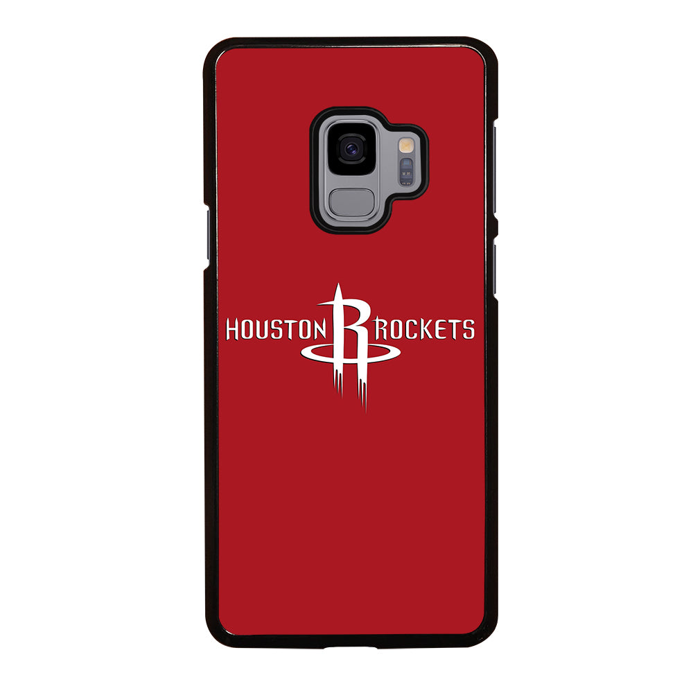 HOUSTON ROCKETS WHITE SIGN Samsung Galaxy S9 Case
