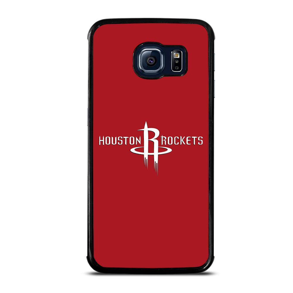 HOUSTON ROCKETS WHITE SIGN Samsung Galaxy S6 Edge Case
