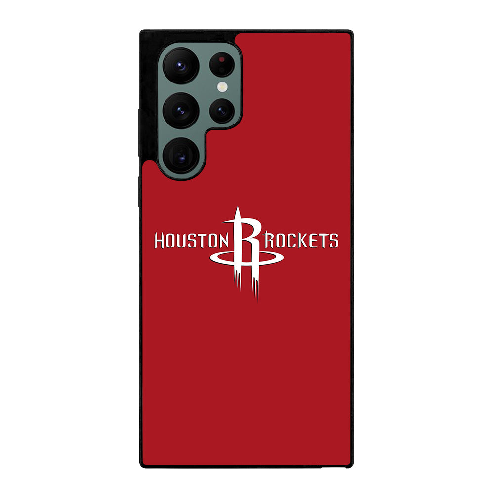 HOUSTON ROCKETS WHITE SIGN Samsung Galaxy S22 Ultra 5G Case