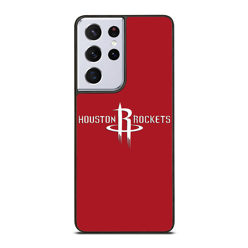 HOUSTON ROCKETS WHITE SIGN Samsung Galaxy S21 Ultra 5G Case