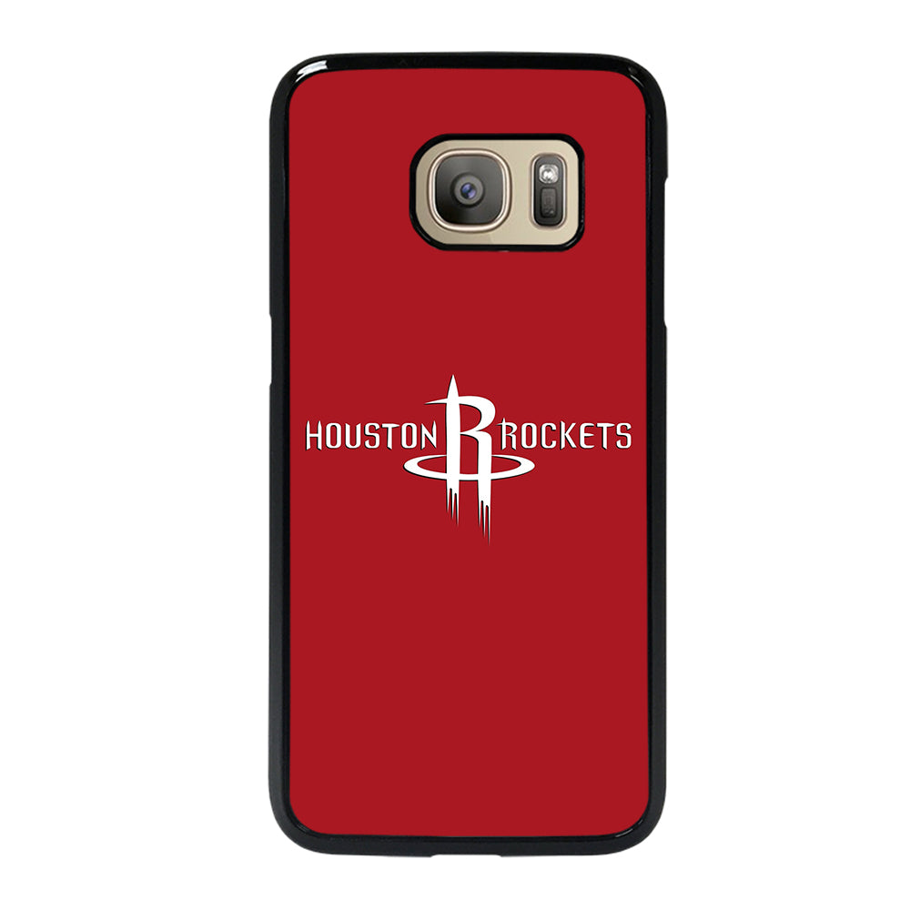 HOUSTON ROCKETS WHITE SIGN Samsung Galaxy S7 Case
