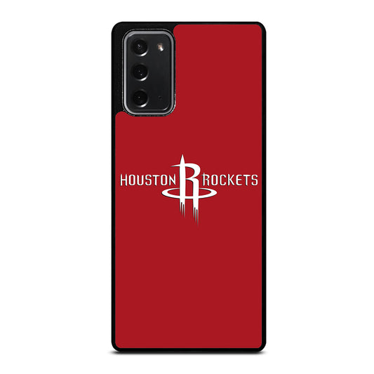 HOUSTON ROCKETS WHITE SIGN Samsung Galaxy Note 20 Case