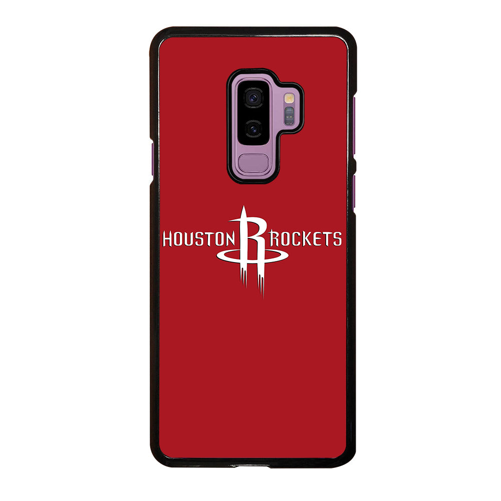 HOUSTON ROCKETS WHITE SIGN Samsung Galaxy S9 Plus Case
