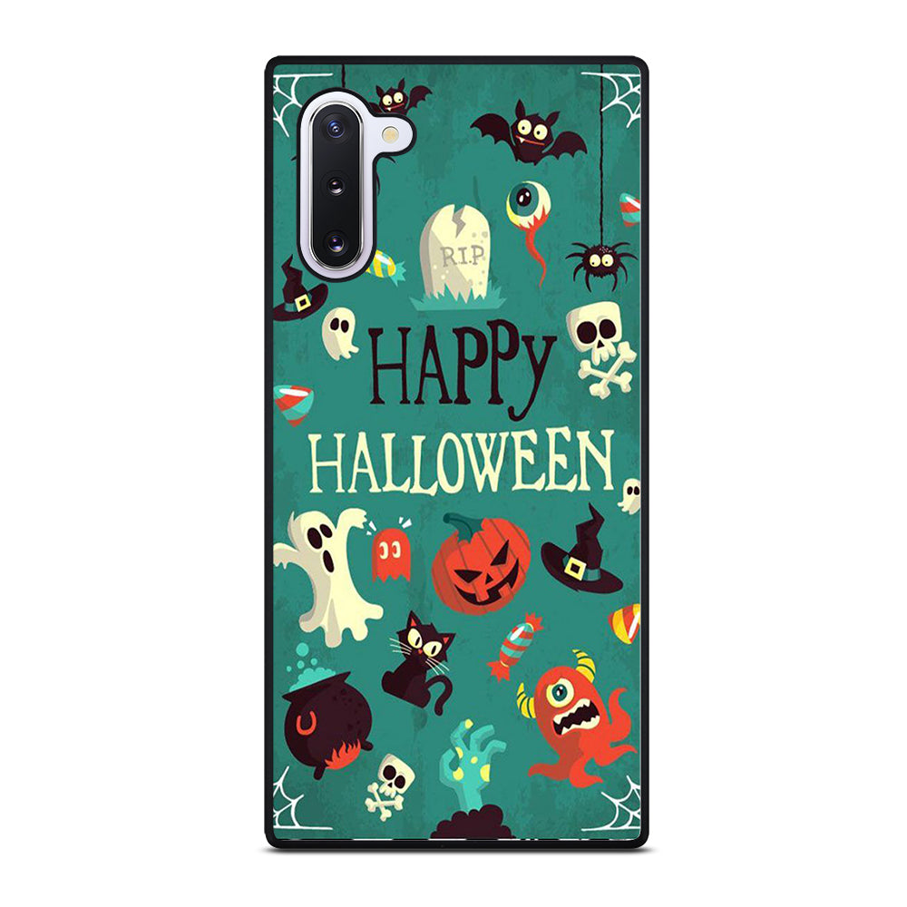 Happy Halloween Pumpkin Collage Samsung Galaxy Note 10 Case