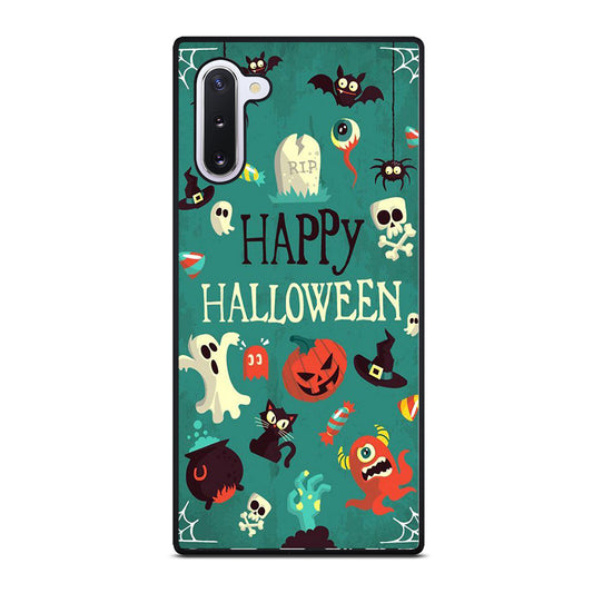 Happy Halloween Pumpkin Collage Samsung Galaxy Note 10 Case