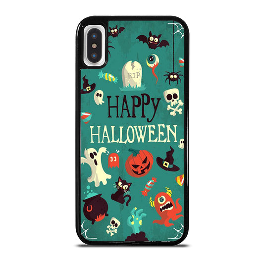 Happy Halloween Pumpkin Collage iPhone X / XS Case