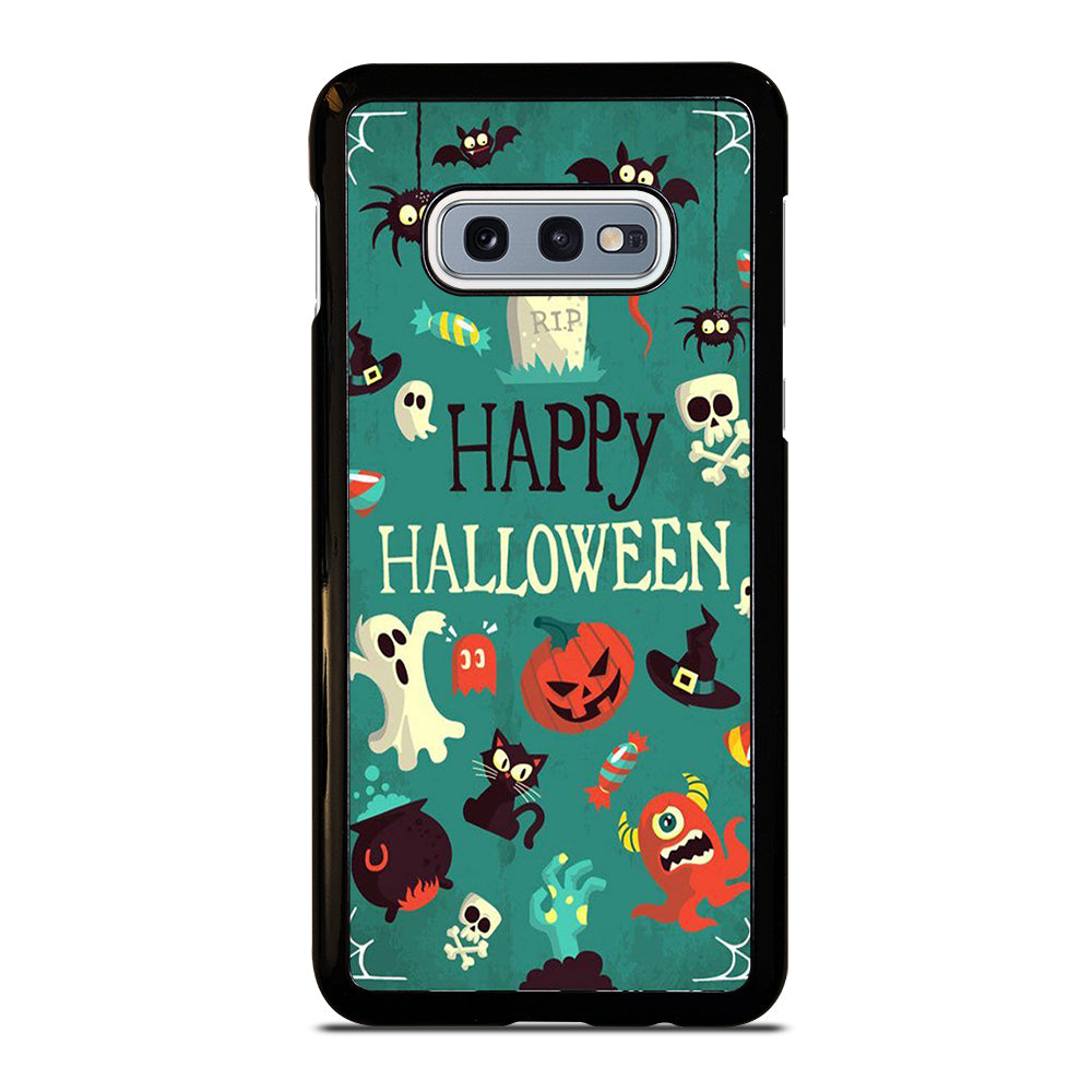 Happy Halloween Pumpkin Collage Samsung Galaxy S10e Case