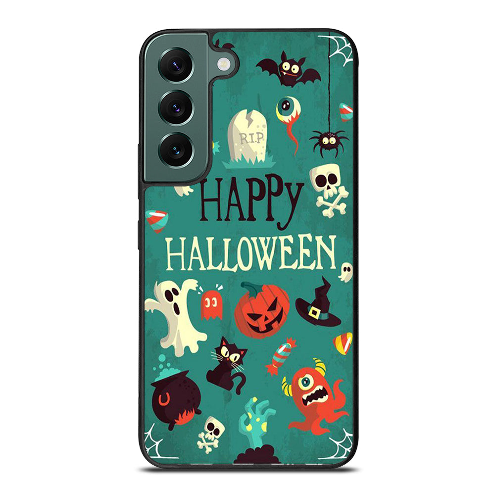 Happy Halloween Pumpkin Collage Samsung Galaxy S22 5G Case