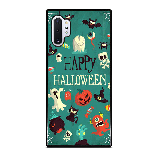 Happy Halloween Pumpkin Collage Samsung Galaxy Note 10 Plus Case