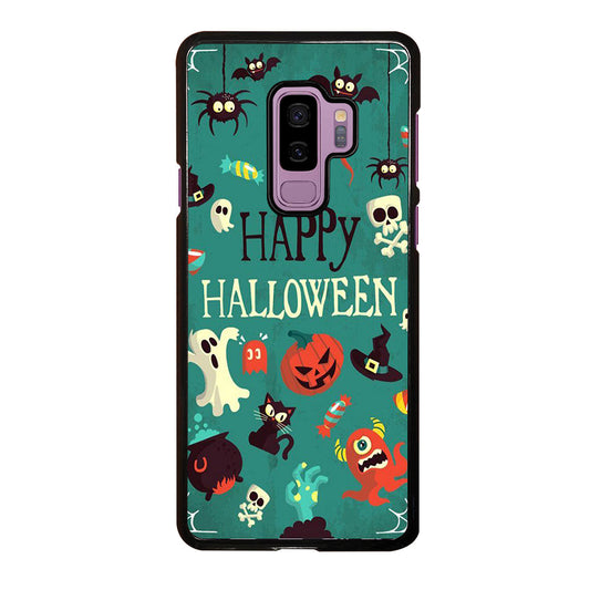Happy Halloween Pumpkin Collage Samsung Galaxy S9 Plus Case