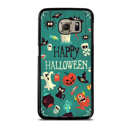 Happy Halloween Pumpkin Collage Samsung Galaxy S6 Case