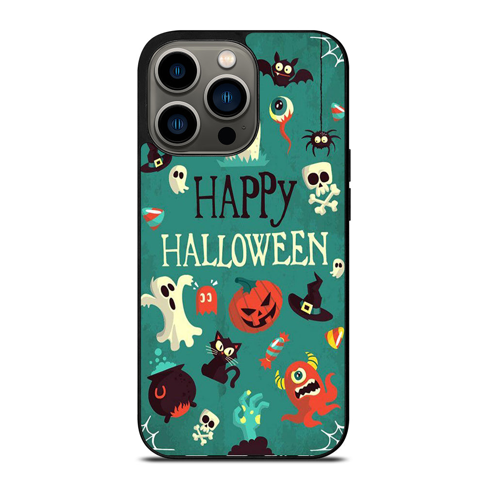 Happy Halloween Pumpkin Collage iPhone 13 Pro Case