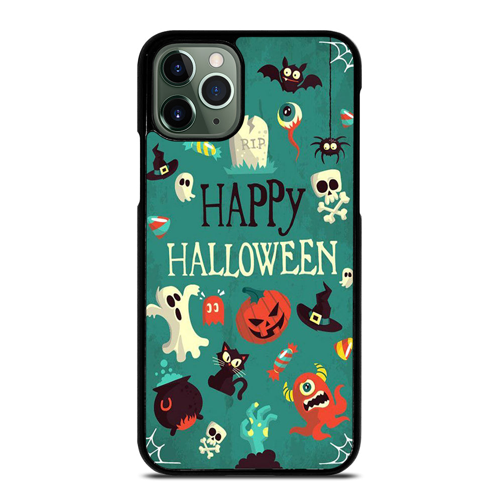Happy Halloween Pumpkin Collage iPhone 11 Pro Max Case