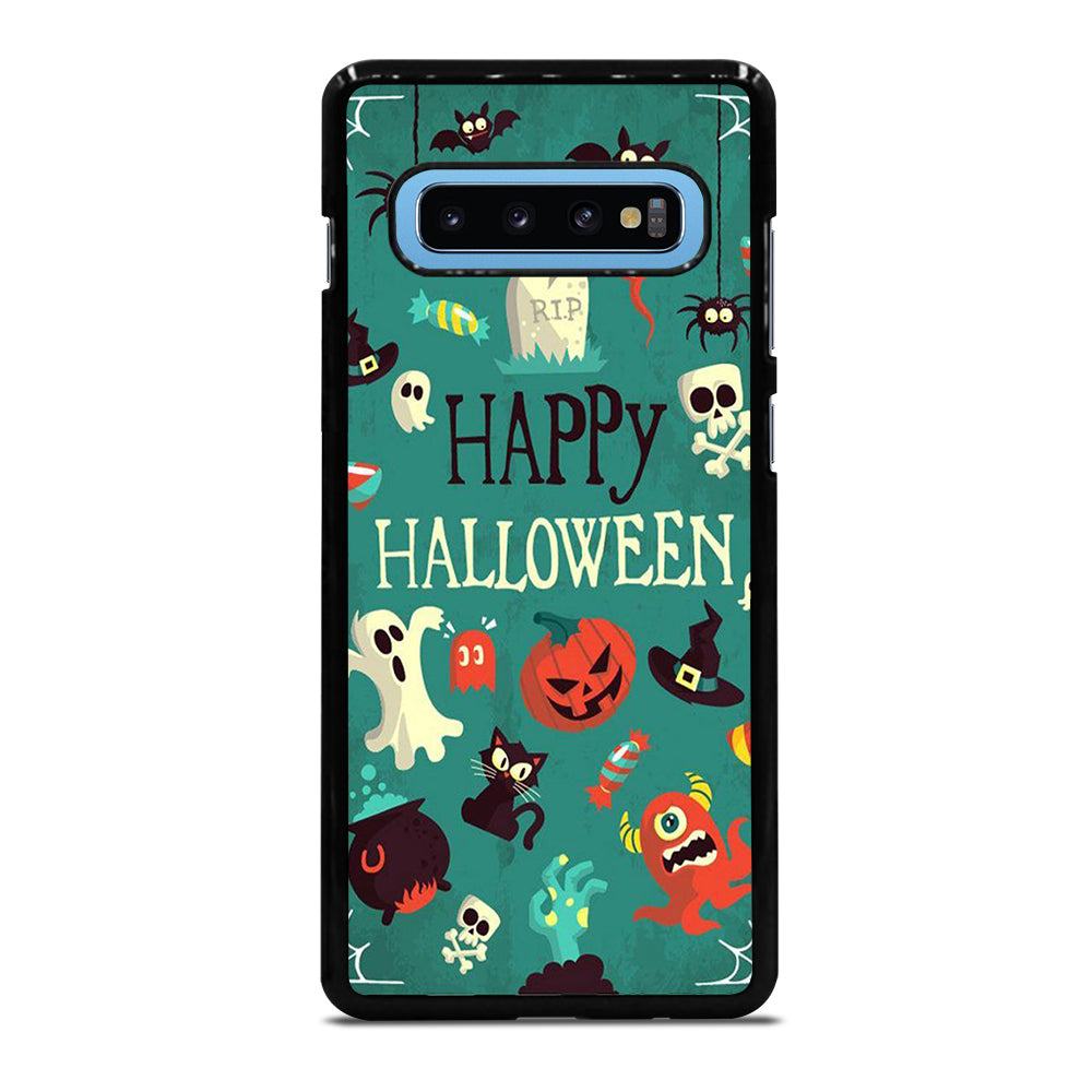 Happy Halloween Pumpkin Collage Samsung Galaxy S10 Plus Case