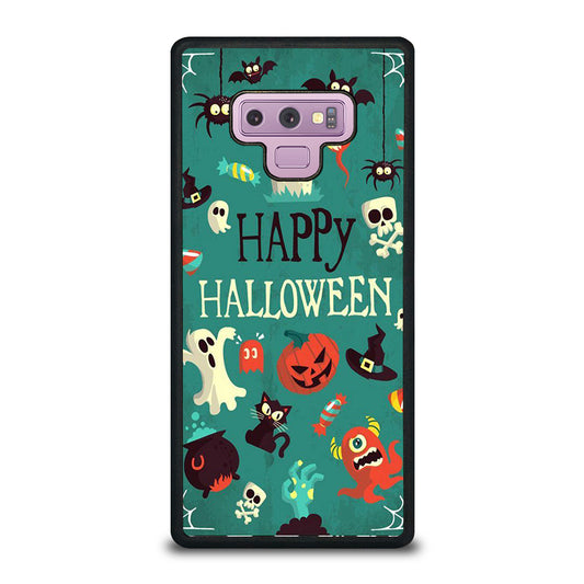 Happy Halloween Pumpkin Collage Samsung Galaxy Note 9 Case