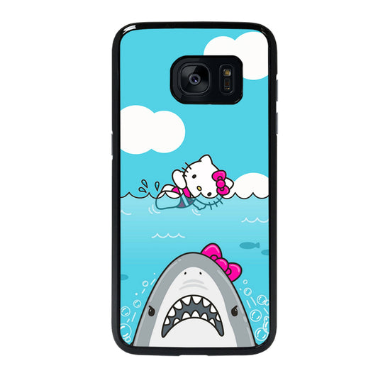 Hello Kitty Jaws Samsung Galaxy S7 Edge Case