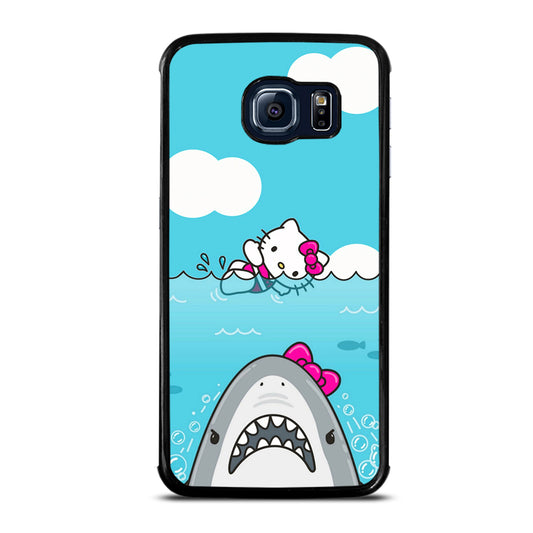 Hello Kitty Jaws Samsung Galaxy S6 Edge Case