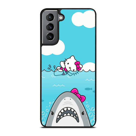 Hello Kitty Jaws Samsung Galaxy S21 Plus 5G Case