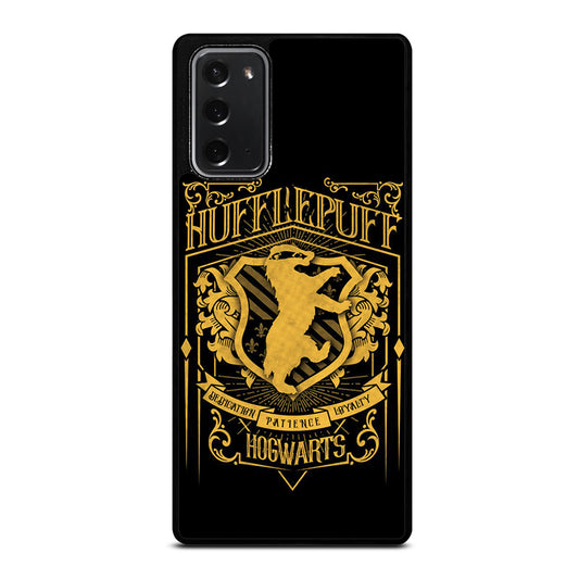 Hogwarts Hufflepuff Loyalty Samsung Galaxy Note 20 Case