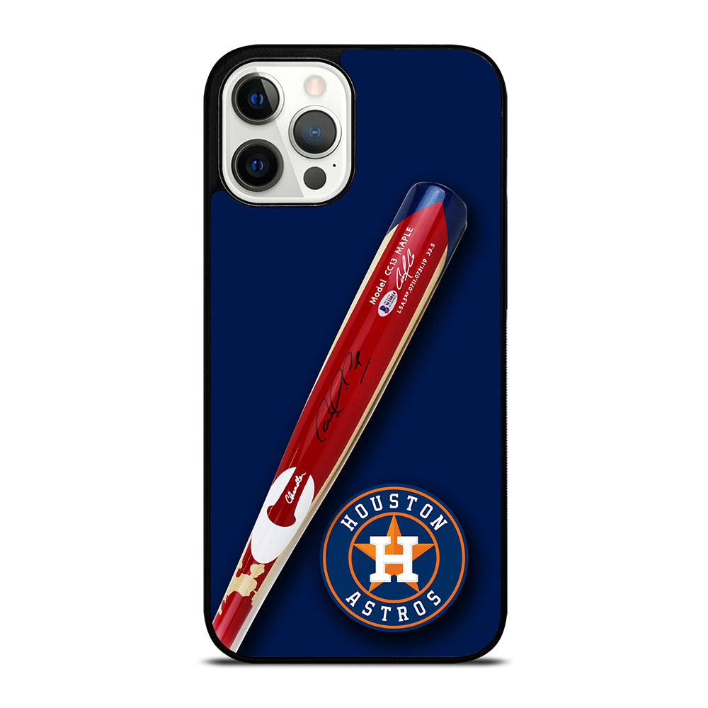 Houston Astros Correa's Stick Signed iPhone 12 Pro Max Case