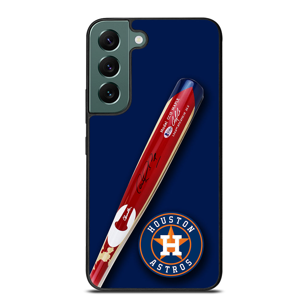 Houston Astros Correa's Stick Signed Samsung Galaxy S22 5G Case