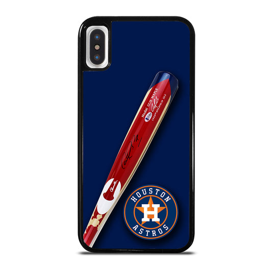 Houston Astros Correa's Stick Signed iPhone X / XS Case