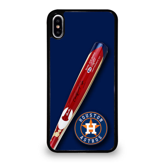 Houston Astros Correa's Stick Signed iPhone XS Max Case