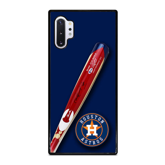Houston Astros Correa's Stick Signed Samsung Galaxy Note 10 Plus Case