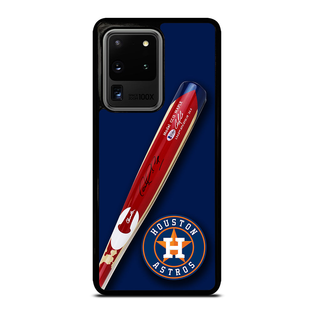 Houston Astros Correa's Stick Signed Samsung Galaxy S20 Ultra / S20 Ultra 5G Case