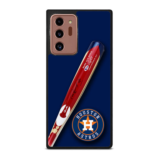Houston Astros Correa's Stick Signed Samsung Galaxy Note 20 Ultra Case