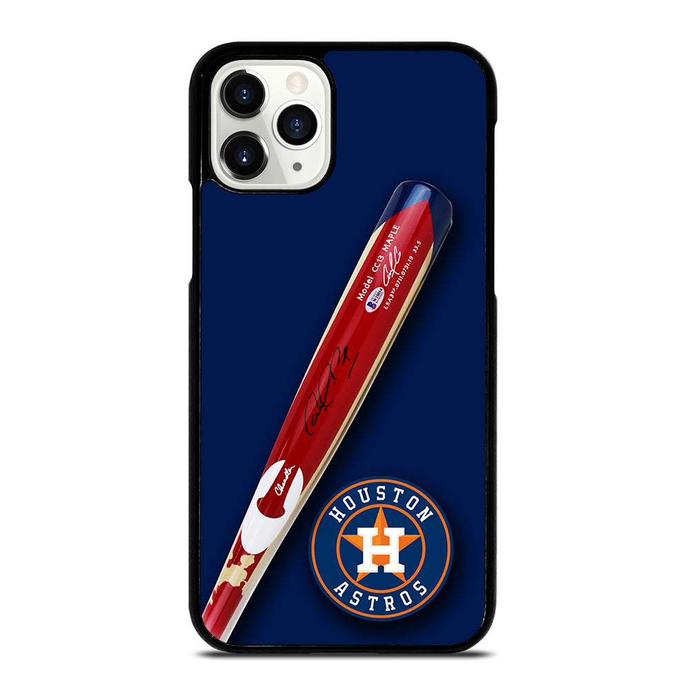 Houston Astros Correa's Stick Signed iPhone 11 Pro Case