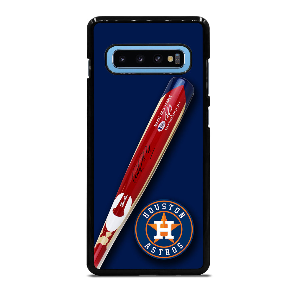 Houston Astros Correa's Stick Signed Samsung Galaxy S10 Plus Case