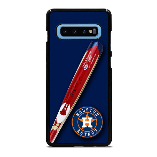 Houston Astros Correa's Stick Signed Samsung Galaxy S10 Plus Case