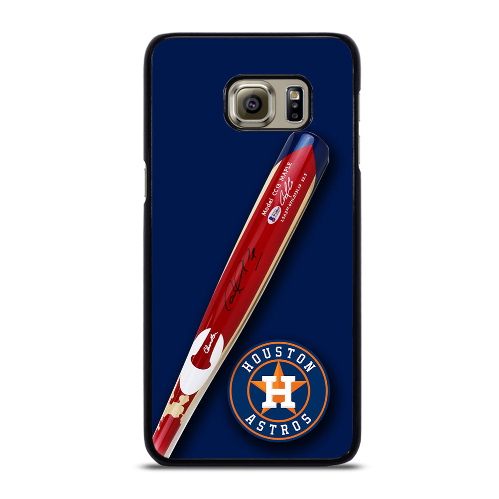 Houston Astros Correa's Stick Signed Samsung Galaxy S6 Edge Plus Case