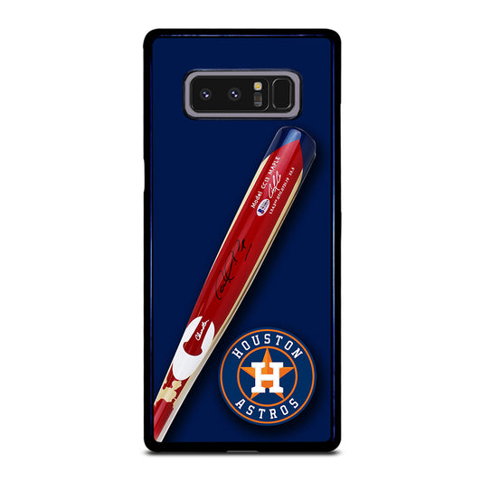 Houston Astros Correa's Stick Signed Samsung Galaxy Note 8 Case