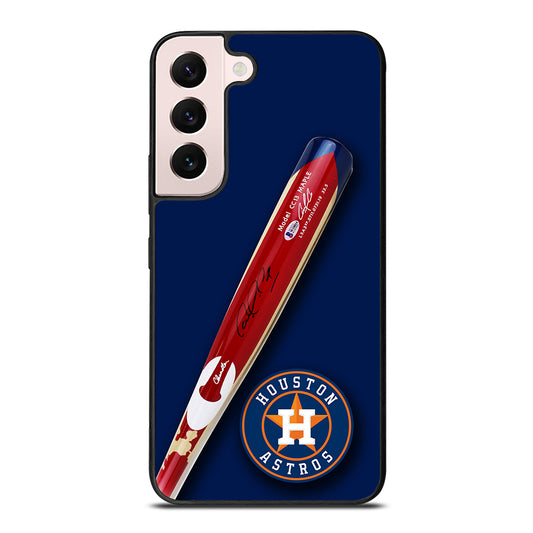 Houston Astros Correa's Stick Signed Samsung Galaxy S22 Plus 5G Case