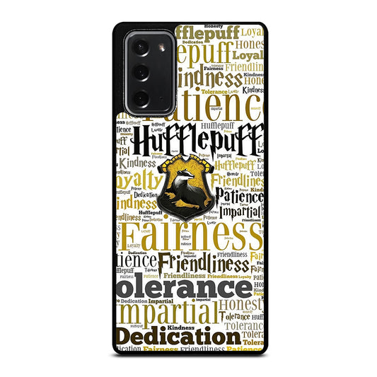 Hufflepuff Harry Potter Wallpaper Samsung Galaxy Note 20 Case