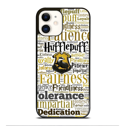 Hufflepuff Harry Potter Wallpaper iPhone 12 Case
