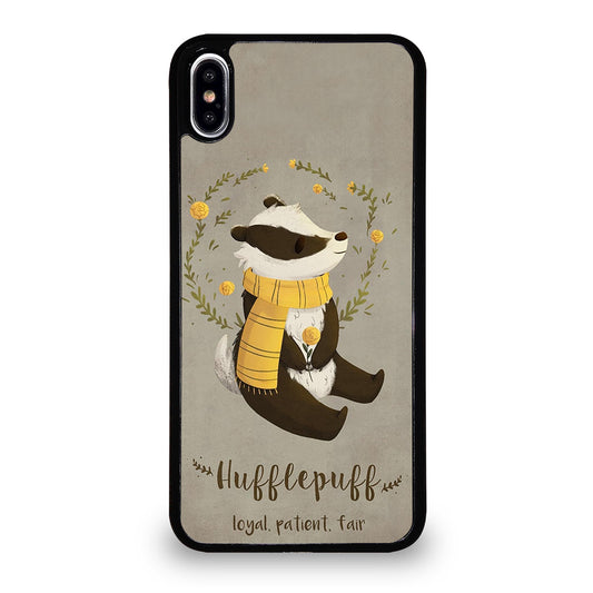 Hufflepuff Loyal Patient Fair iPhone XS Max Case