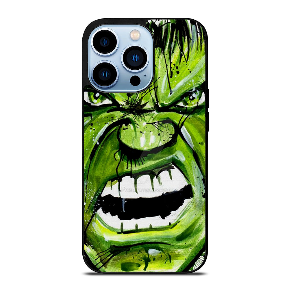 Hulk Comic Face iPhone 13 Pro Max Case