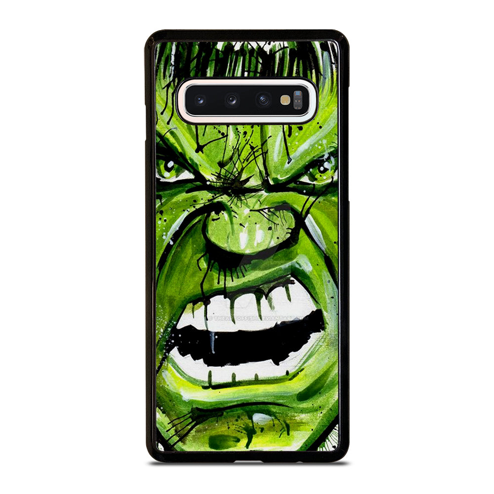 Hulk Comic Face Samsung Galaxy S10 Case