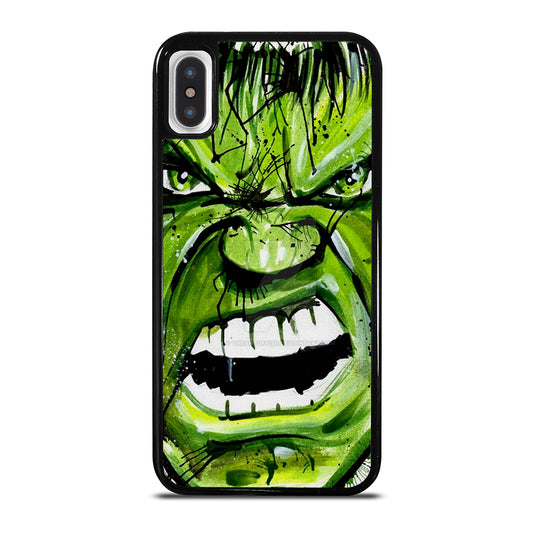 Hulk Comic Face iPhone X / XS Case