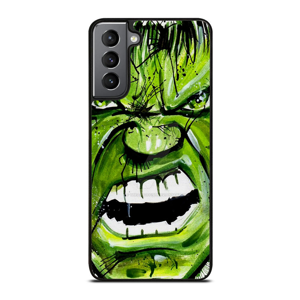 Hulk Comic Face Samsung Galaxy S21 Plus 5G Case