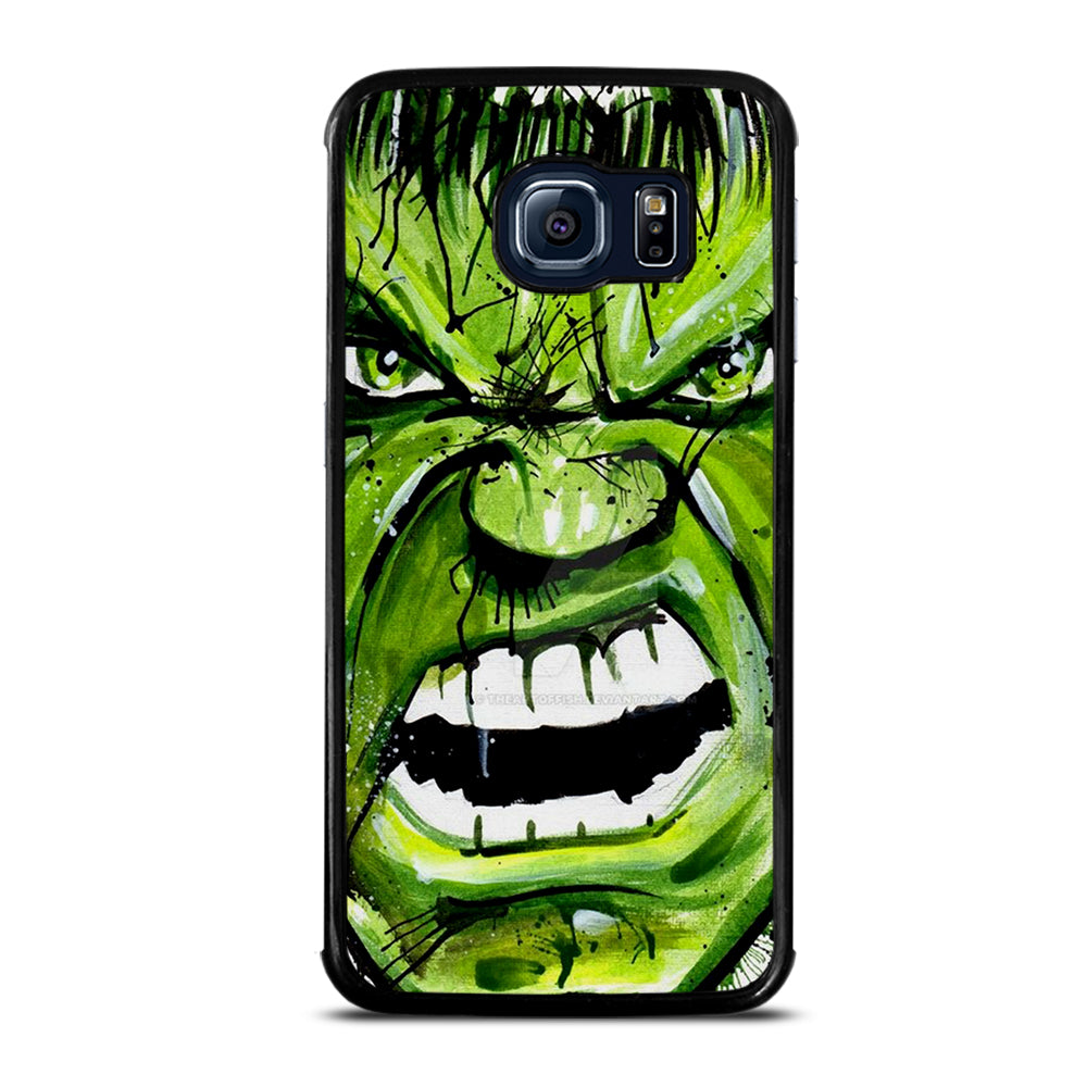 Hulk Comic Face Samsung Galaxy S6 Edge Case