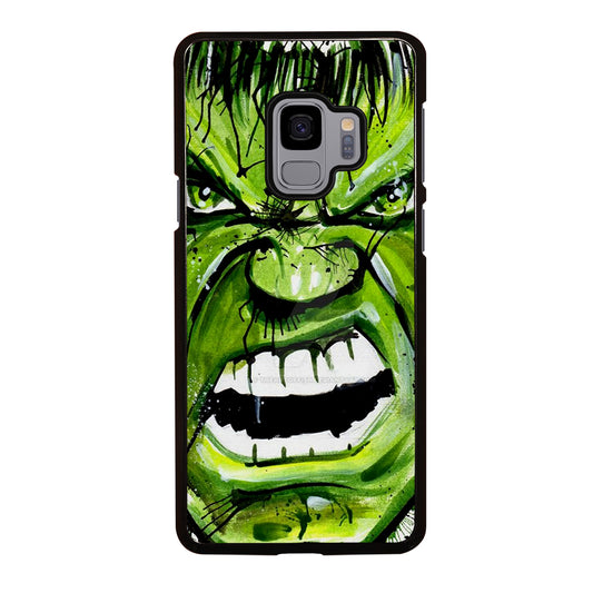 Hulk Comic Face Samsung Galaxy S9 Case
