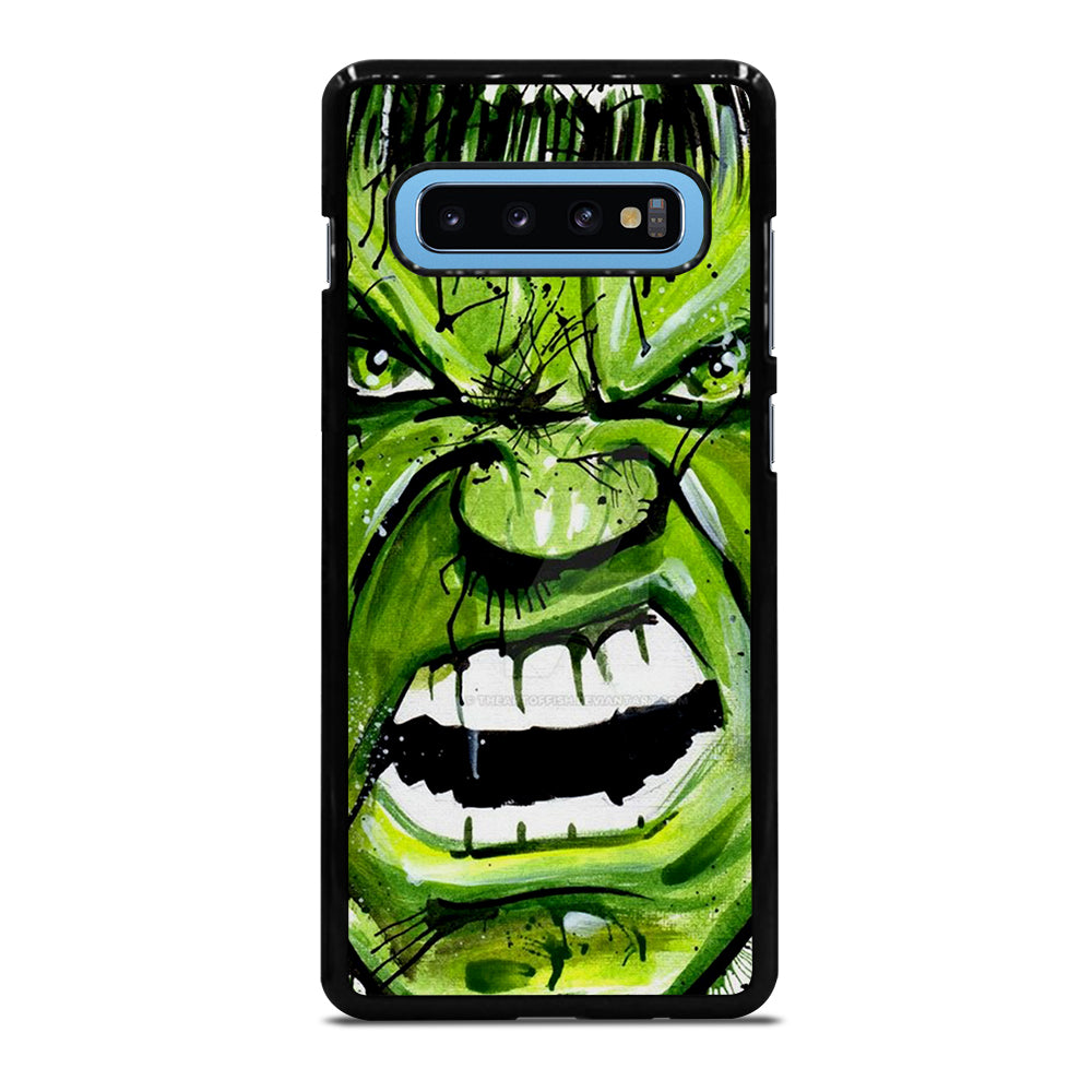 Hulk Comic Face Samsung Galaxy S10 Plus Case