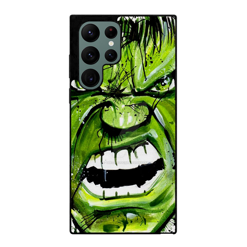 Hulk Comic Face Samsung Galaxy S22 Ultra 5G Case