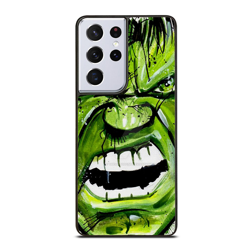 Hulk Comic Face Samsung Galaxy S21 Ultra 5G Case
